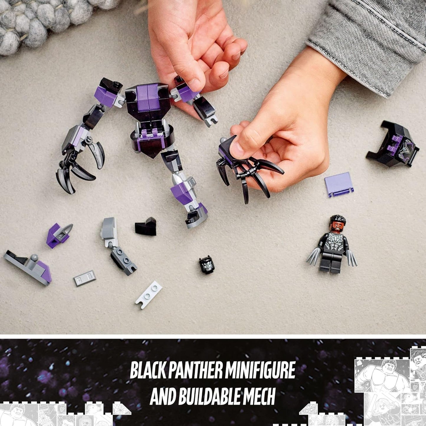 Black Panther Mech Armor | 76204