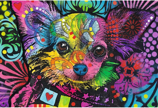 Trefl Wooden Puzzle Colorful Puppy 501 piece