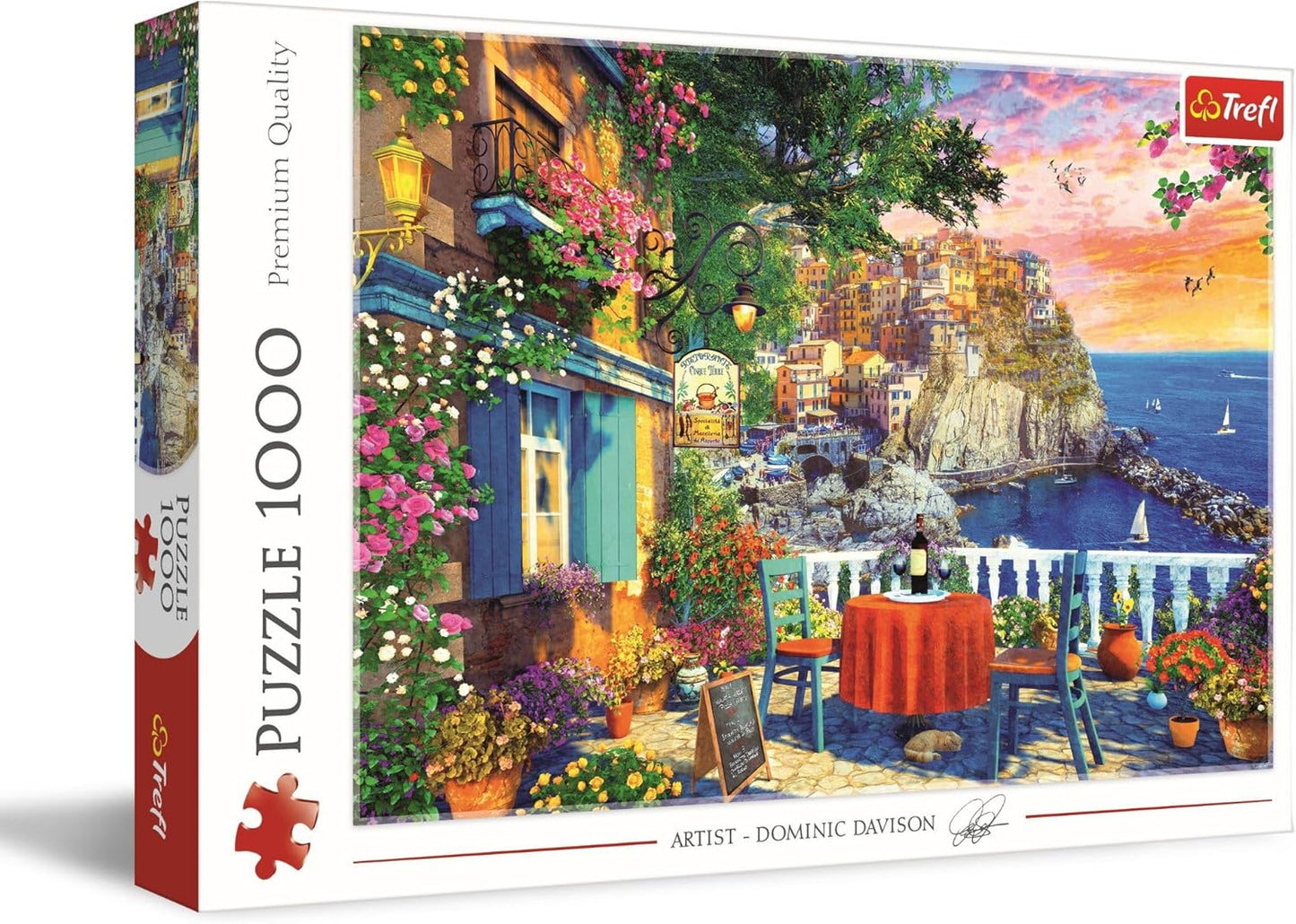 Trefl Puzzle: View of the Cinque Terre - 1000 Pieces