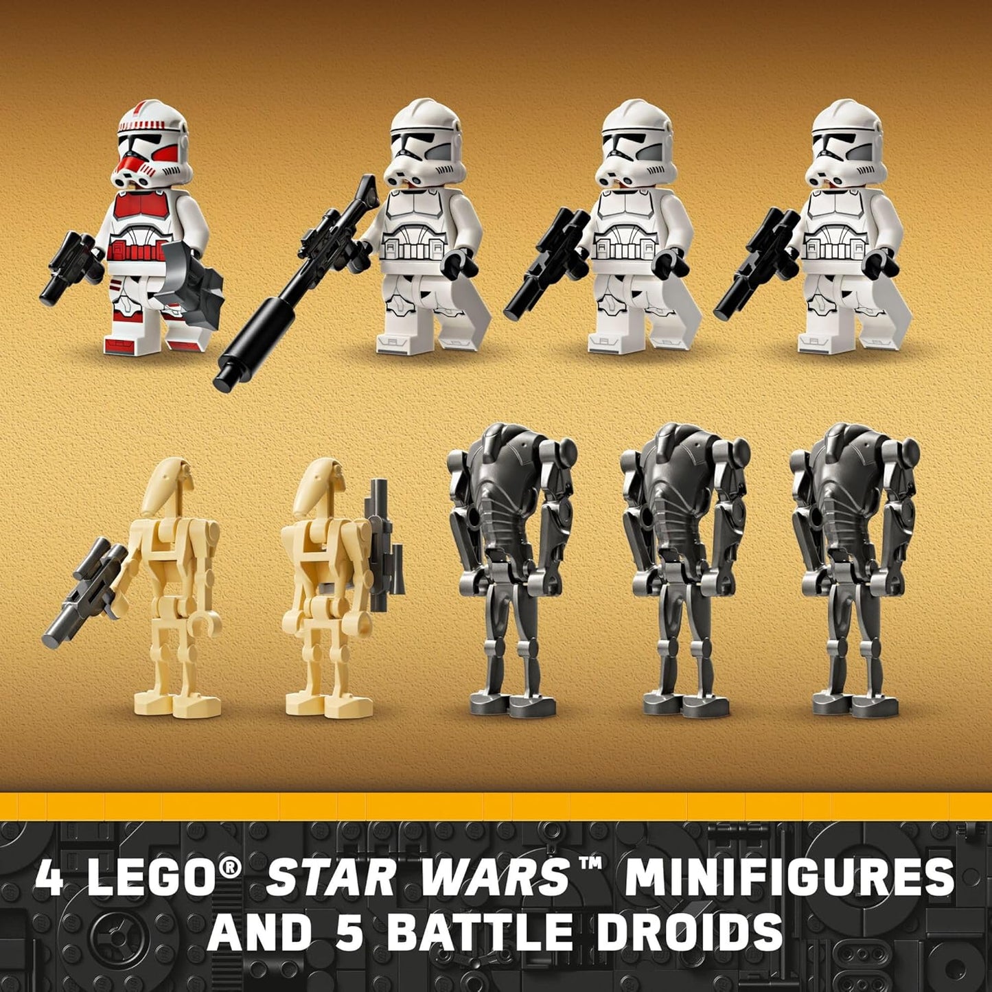 Clone Trooper & Battle Droid Battle Pack | 75372
