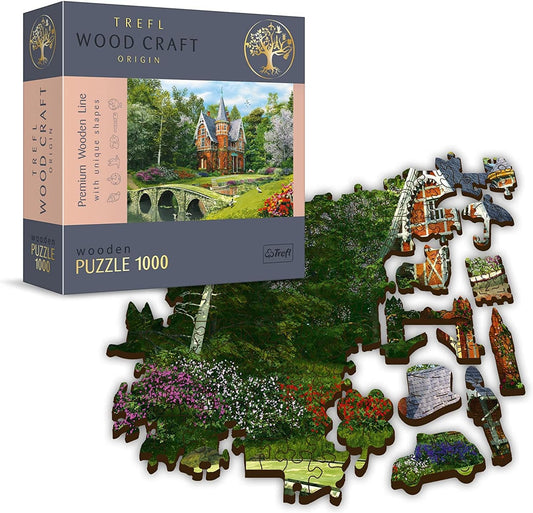 Trefl Wooden Puzzle, Victorian House - 1000 piece