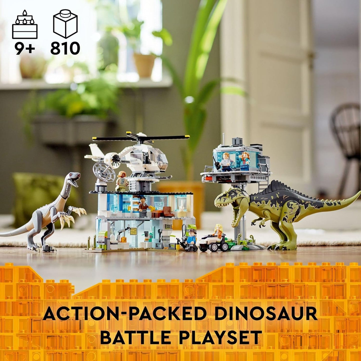 Giganotosaurus & Therizinosaurus Attack | 76949