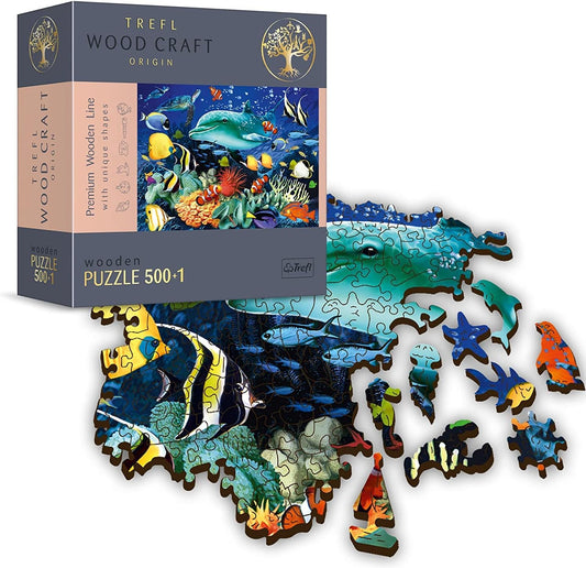 Trefl Wooden Puzzle Sea Life - 501 Piece