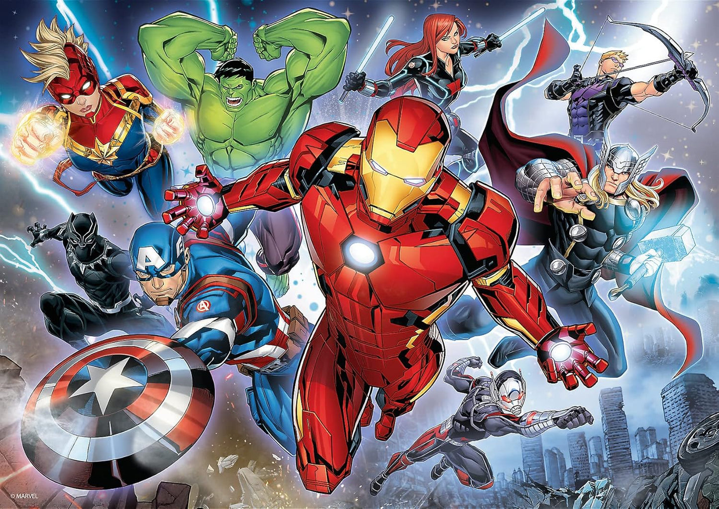 Trefl Puzzle: Marvel Avengers 200 Piece