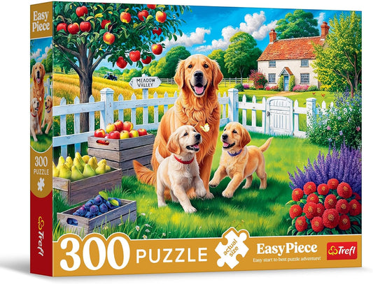 Trefl Puzzle: EasyPiece : Dogs in the Countryside - 300 Pieces