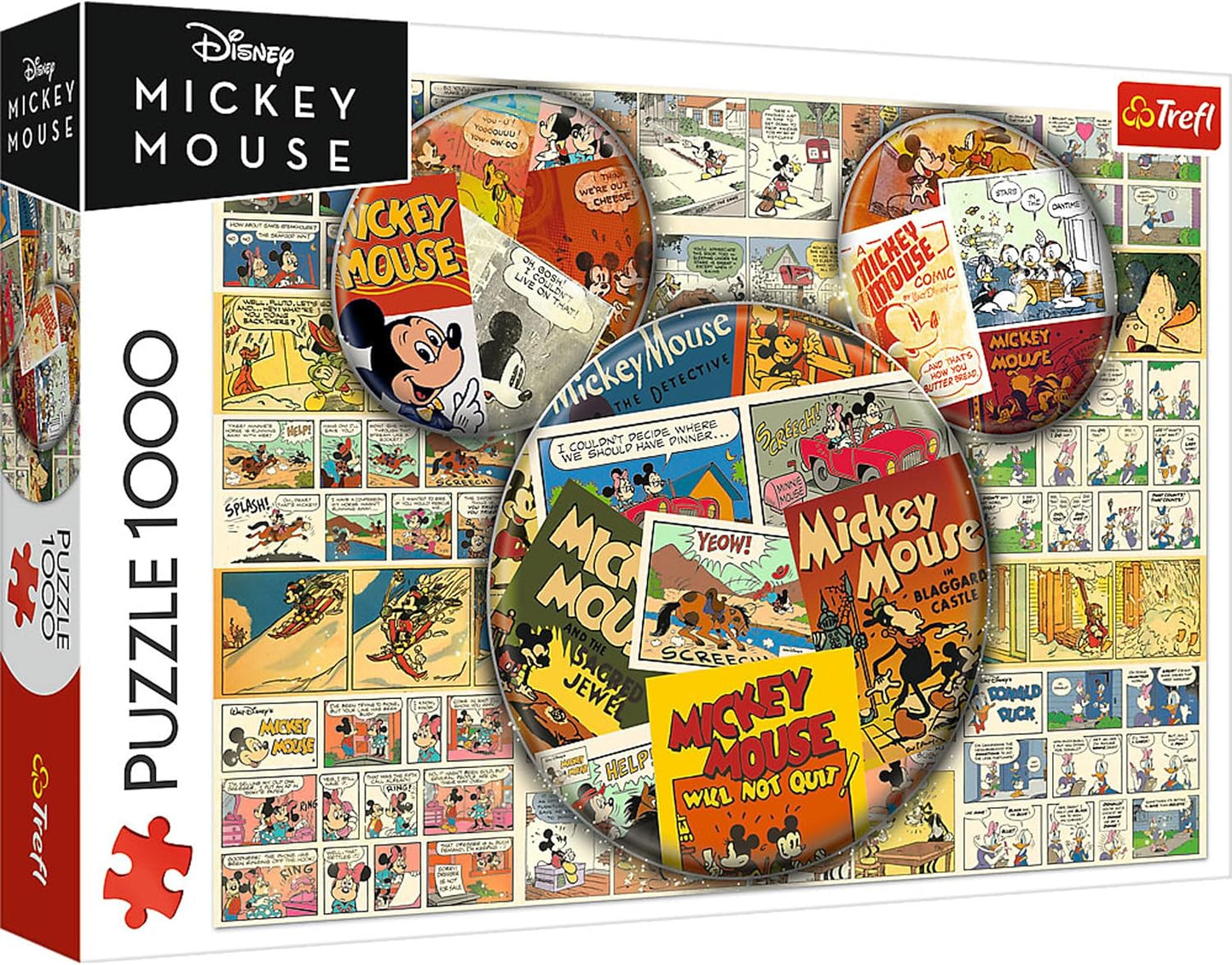 Trefl Puzzle: Disney Mickey Mouse Comic - 1000-Piece