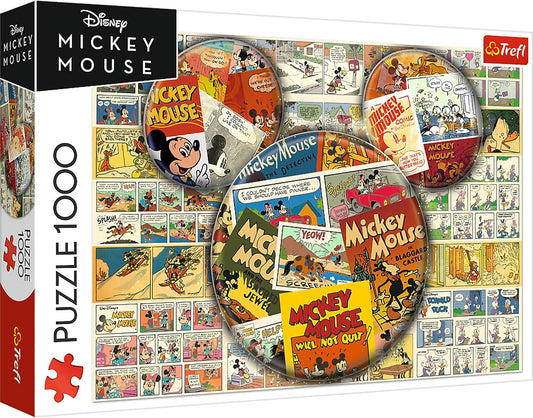 Trefl Puzzle: Disney Mickey Mouse Comic - 1000-Piece