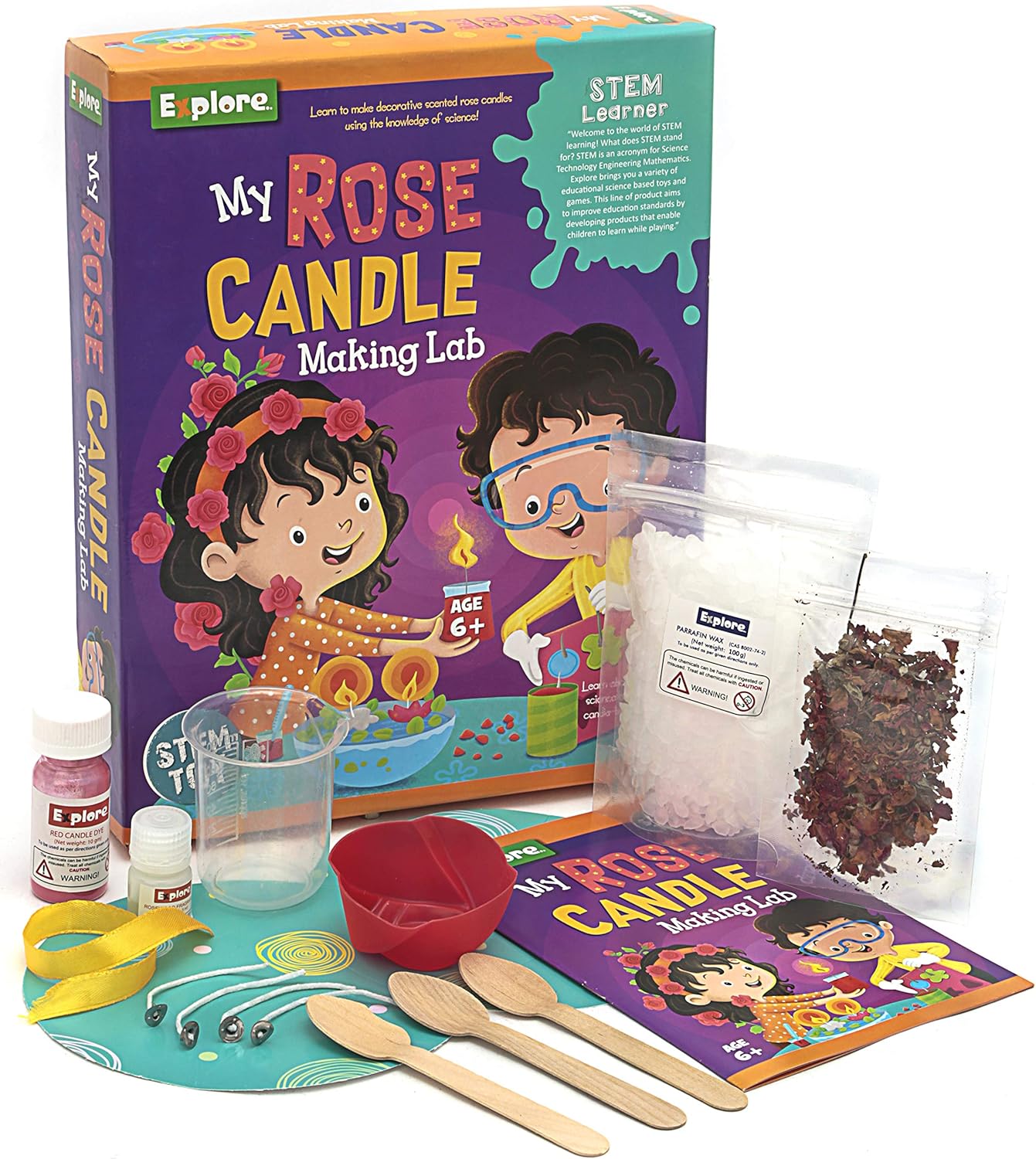 Eksploe My Rose Candle Making Lab