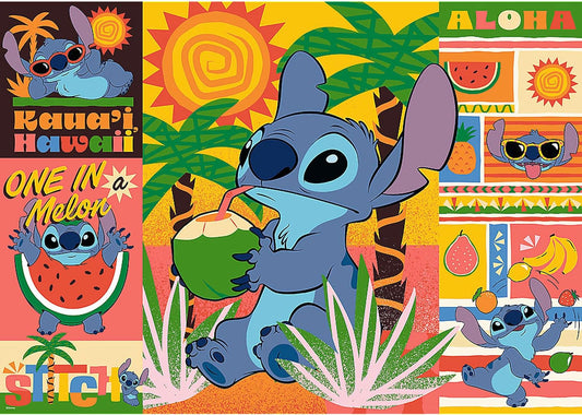 Trefl Puzzle: Stitch Lilo, Summer Holidays with Stitch 500 Pieces