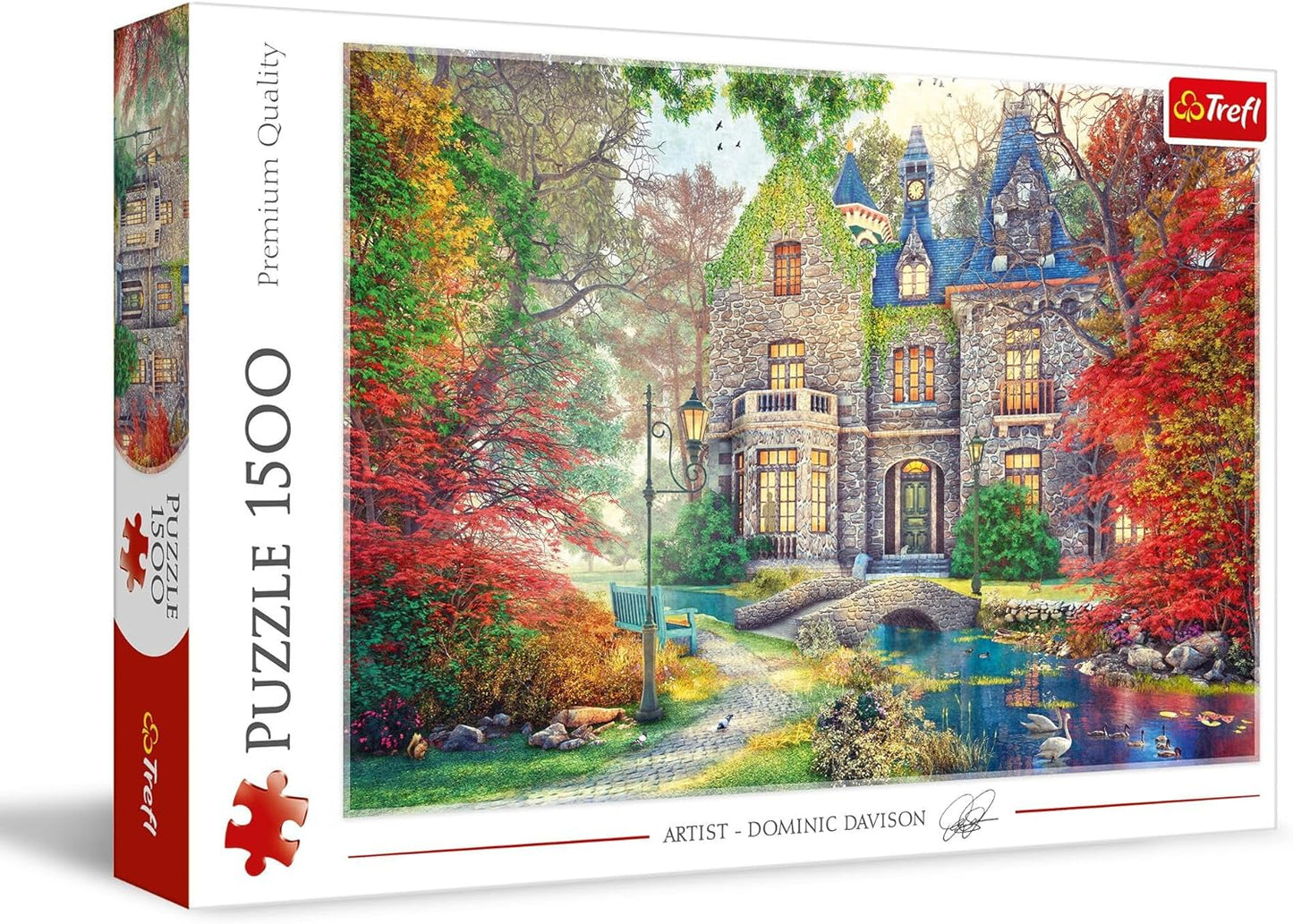 Trefl Puzzle:  Autumn Mansion - 1500 pieces