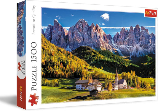 Trefl Puzzle: Val di funes valley 1500 piece