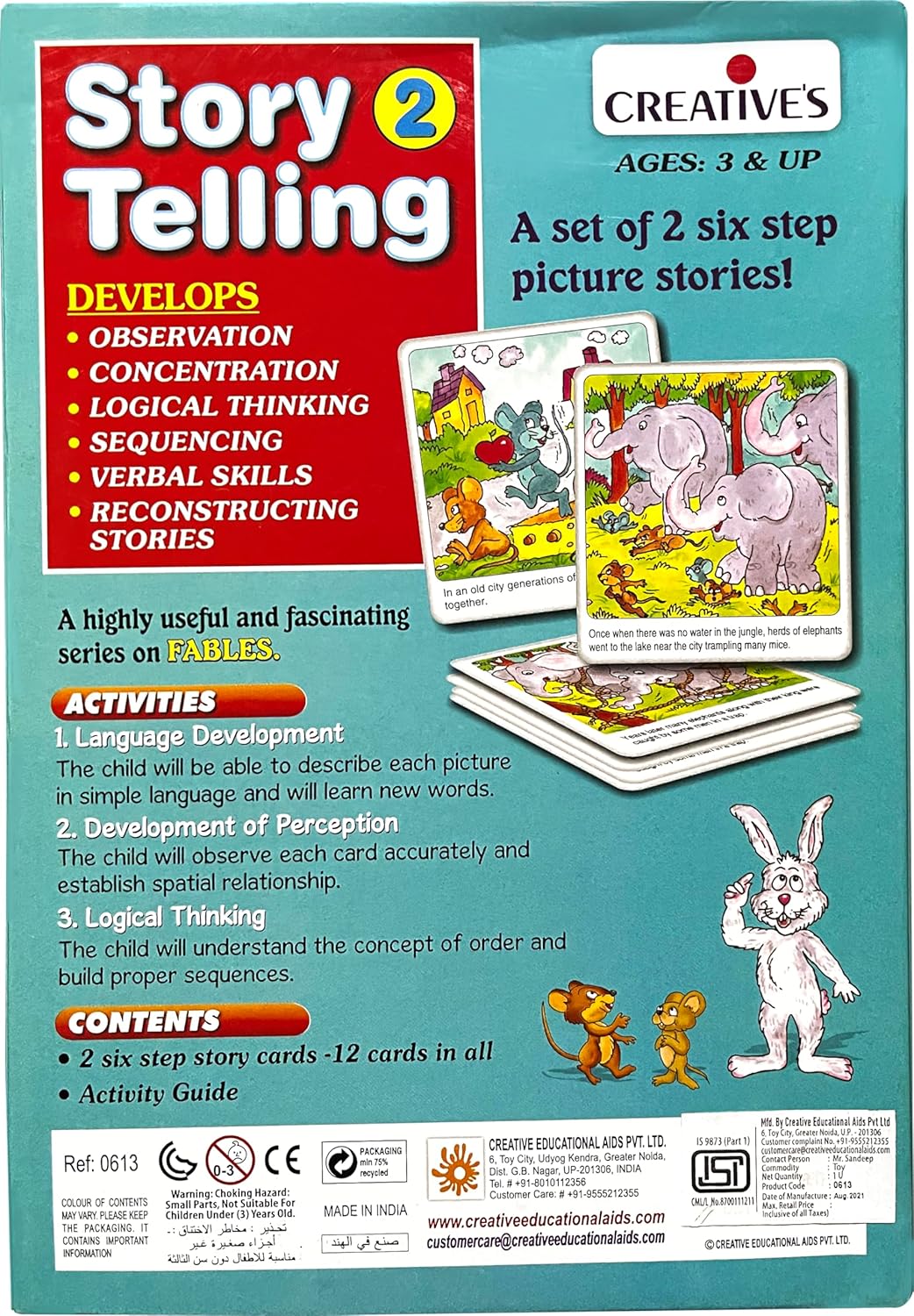 Story Telling Step-by-Step-2 (6 Steps)