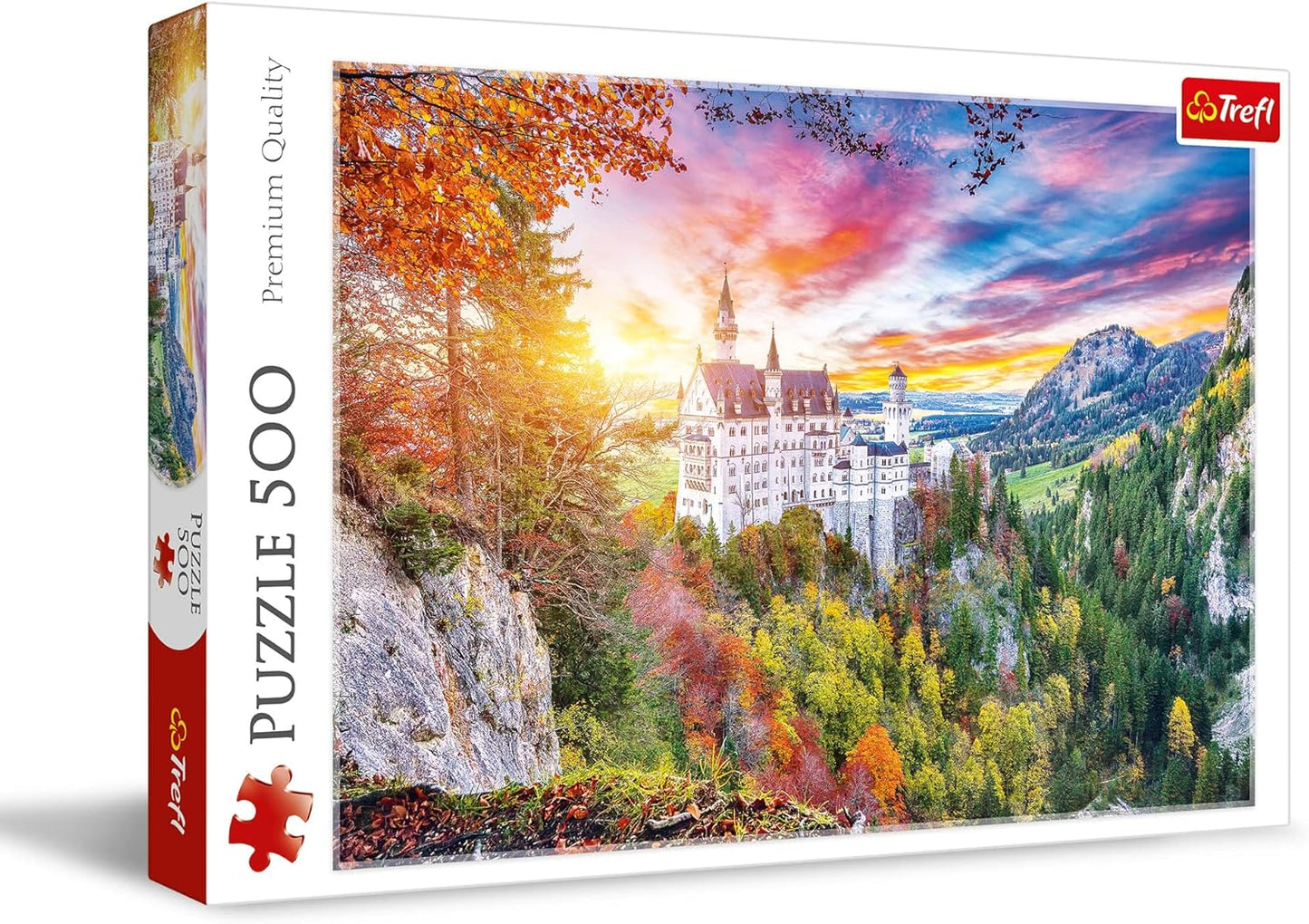 Trefl Puzzle:  Landscape, Forest, Bavaria - 500 piece