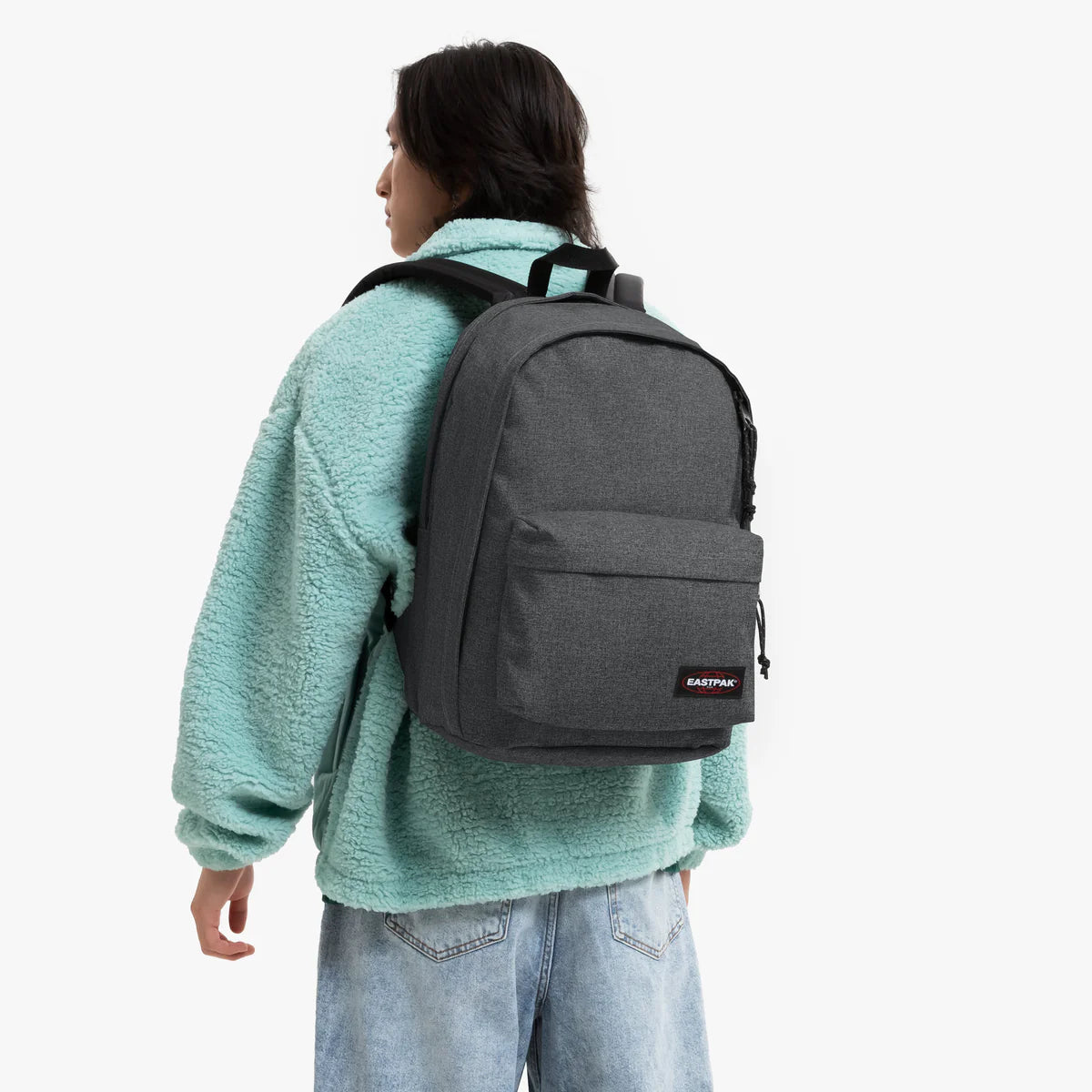 EASTPAK BACK TO WORK Black Denim | EK93677H
