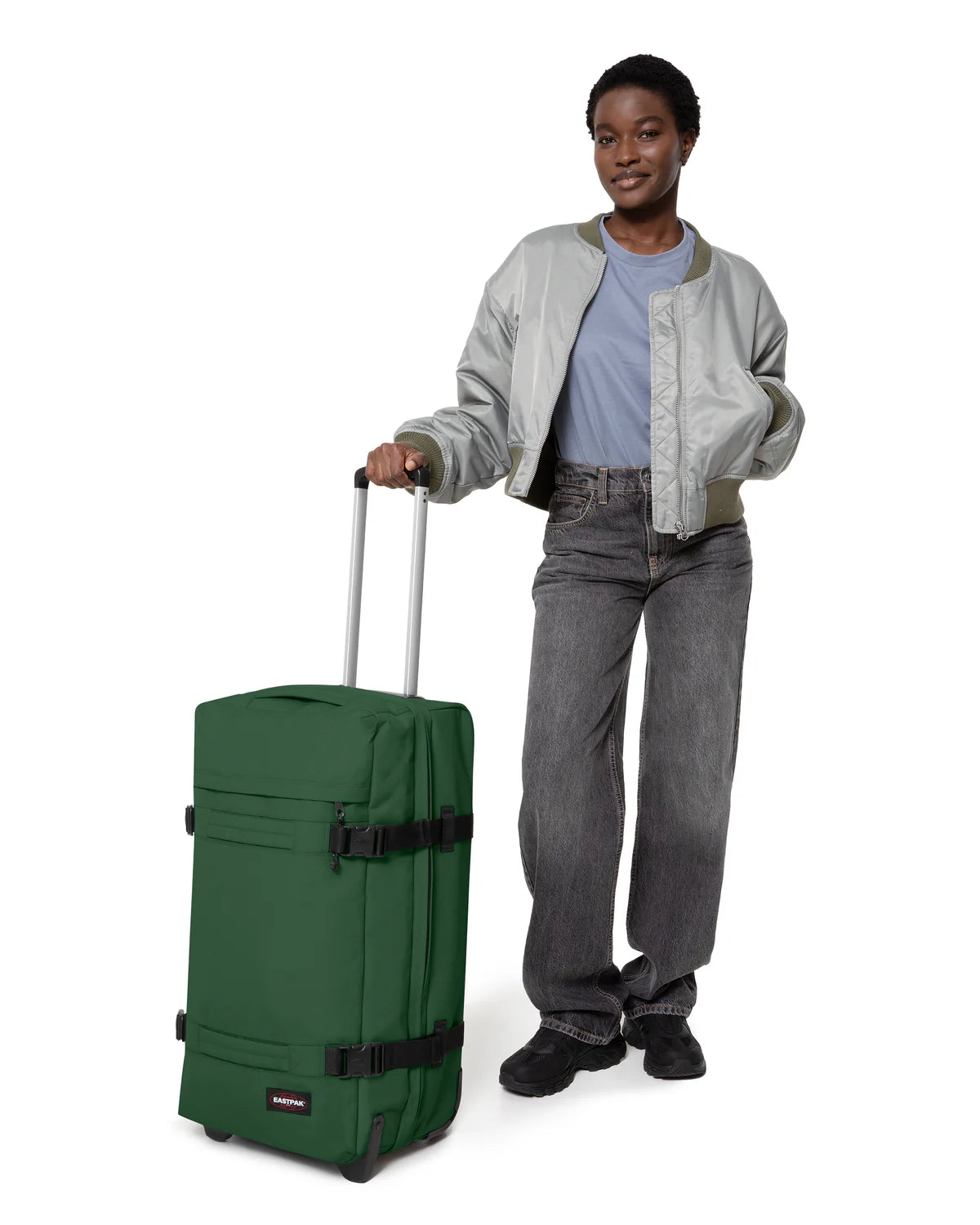 EASTPAK TRANSIT'R M BRISTLE GREEN | EK0A5BA85V4