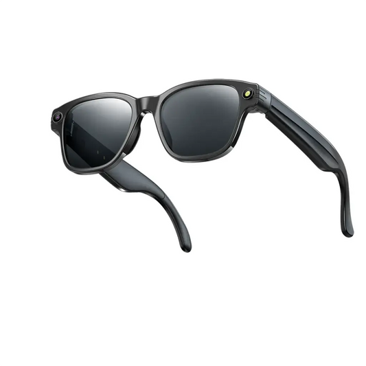 Green Lion Capture Smart AI Glasses - Black
