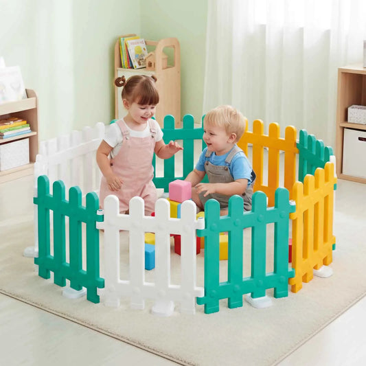 PLAYGROUND FENCE multicolor