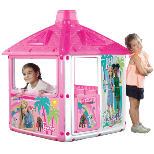 Barbie Large City Doll House, pink
