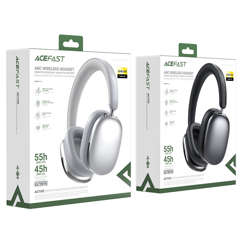 ACEFAST ANC WireLess Headset 40mm