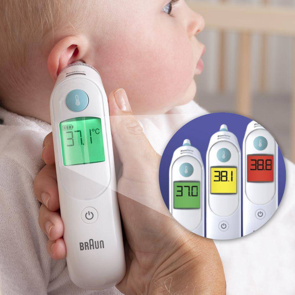 Braun Thermoscan Ear Thermometer With Fever Insight