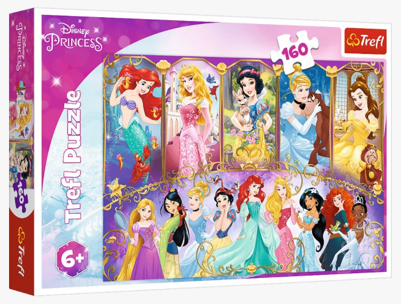 Trefl Puzzle: Disney Princess Portraits - 160 Piece