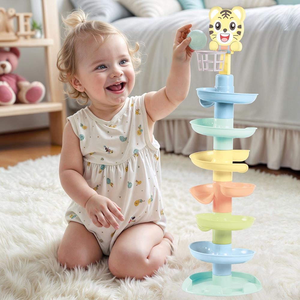 ROLLING BALL SPIRAL TOWER