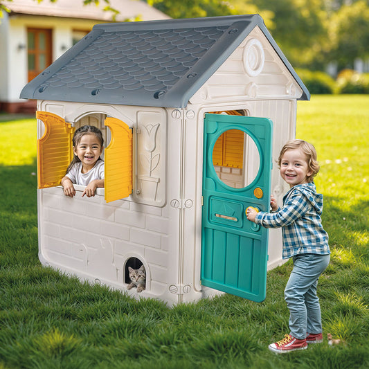 MY FIRST HOUSE W/ FLOWER POT