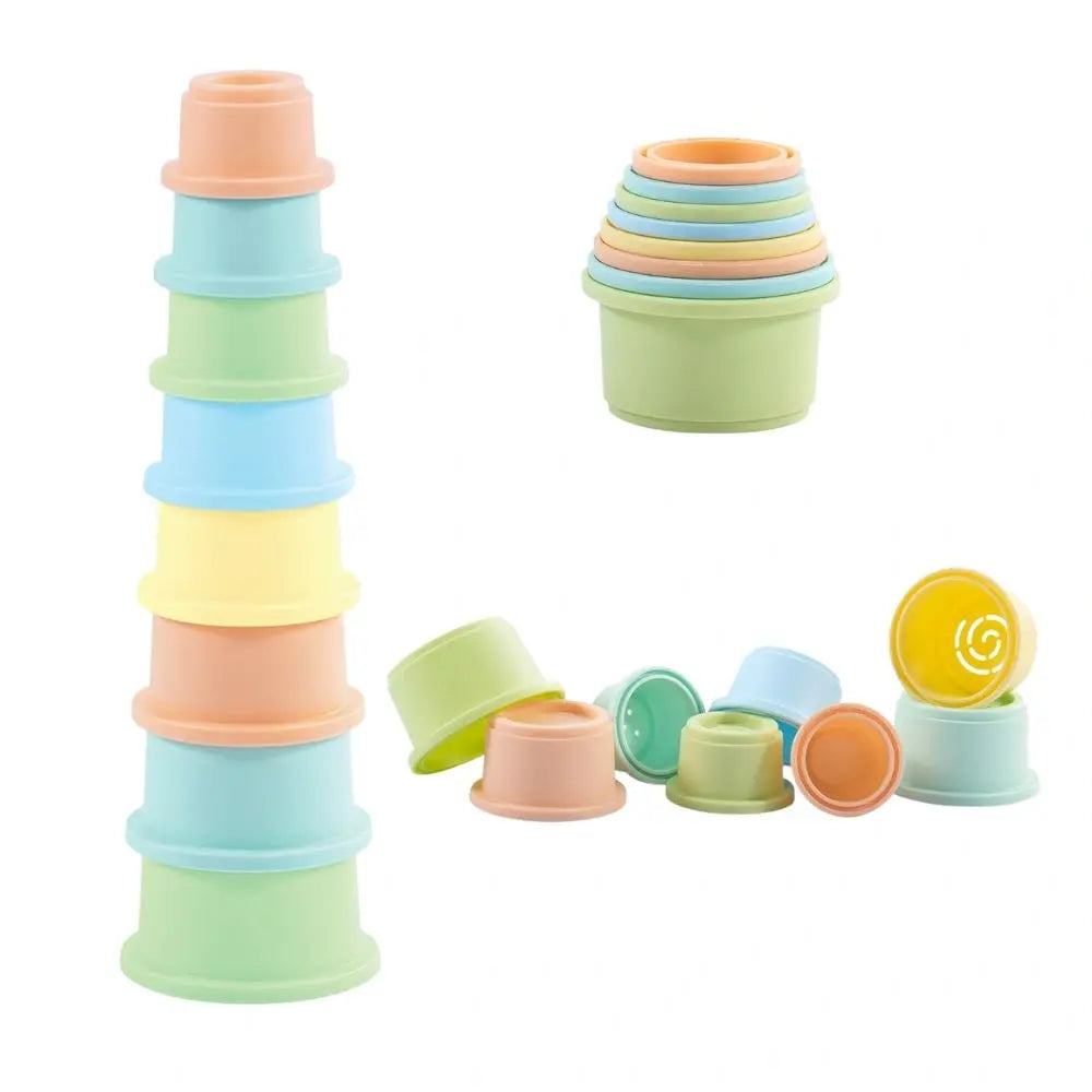 ROUND STACKING CUPS TOY