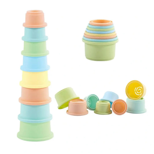 ROUND STACKING CUPS TOY