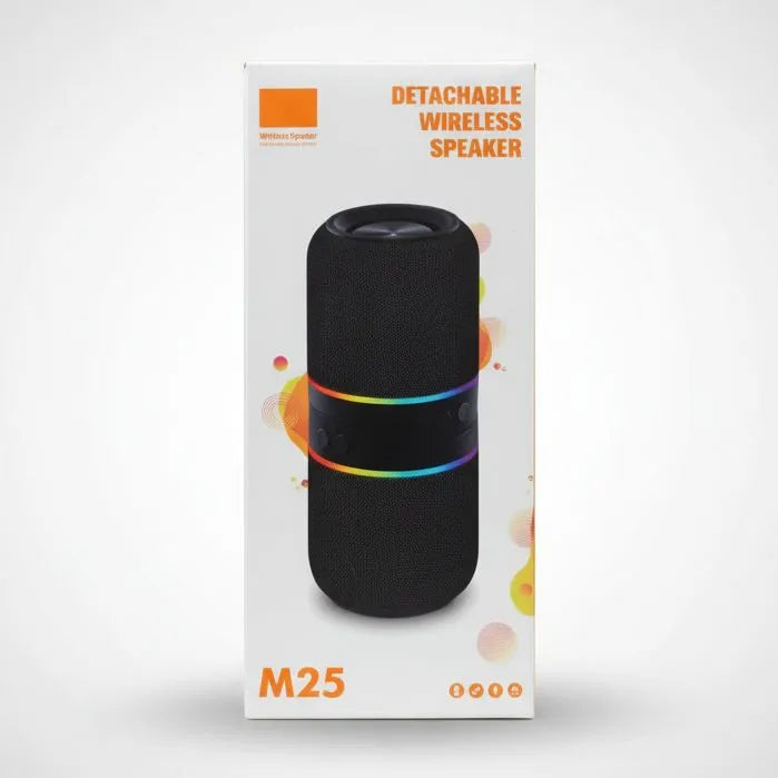 M25 Detachable Wireless Bluetooth Speaker with RGB Lights