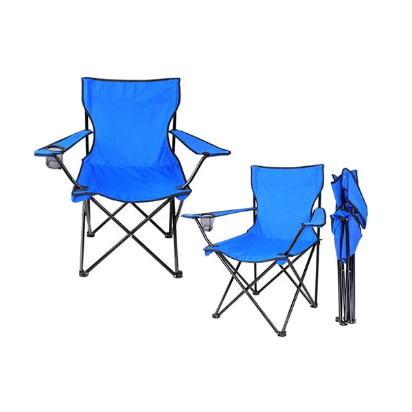 Camping Chair foldable, with aluminium frame, mix