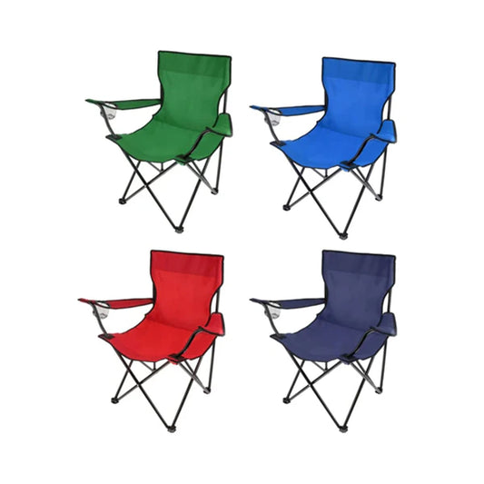 Camping Chair foldable, with aluminium frame, mix