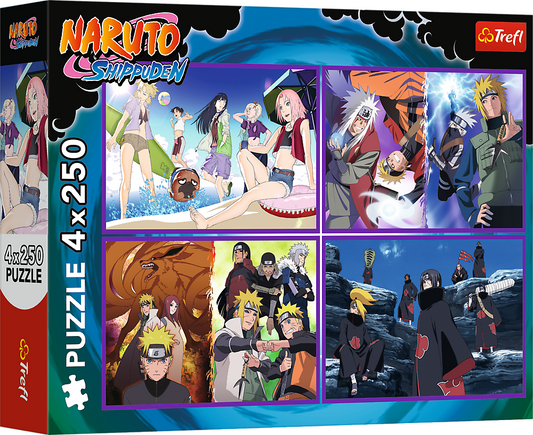 Trefl Puzzle: Winning Moves - Naruto Shippuden Ninjas - 500 Pieces
