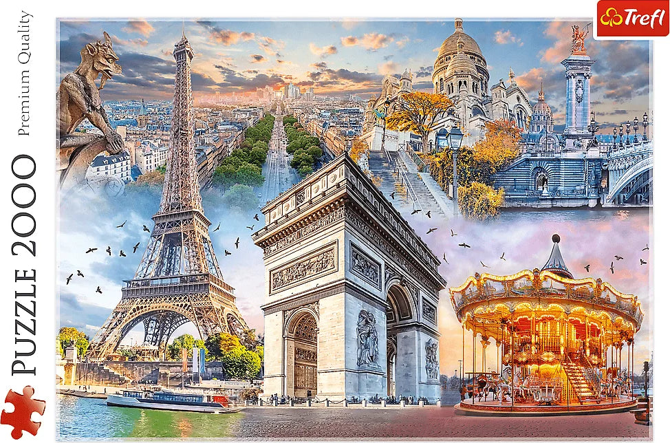 Trefl Puzzle: Weekend in Paris 2000 Piece