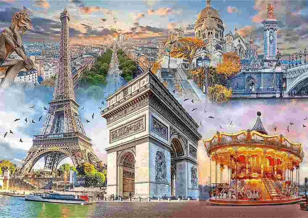 Trefl Puzzle: Weekend in Paris 2000 Piece