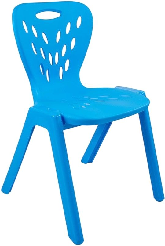 Plastic chair for kids, multicolor