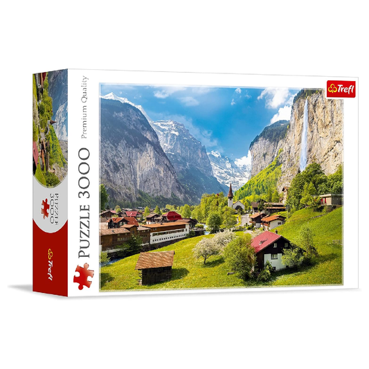 Trefl Puzzle: Lauterbrunnen, Switzerland - 3000 Pieces