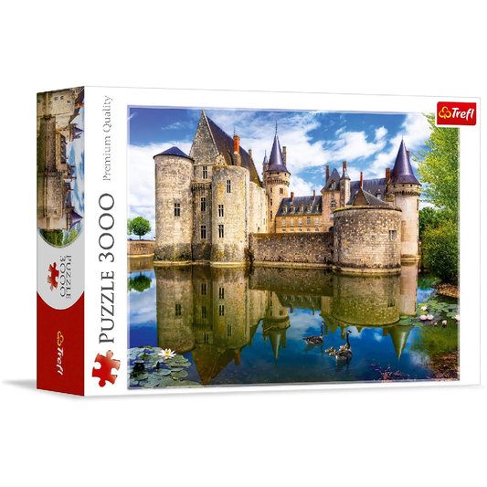Trefl Puzzle: Castle in Sully-sur-Loire, France - 3000 Pieces