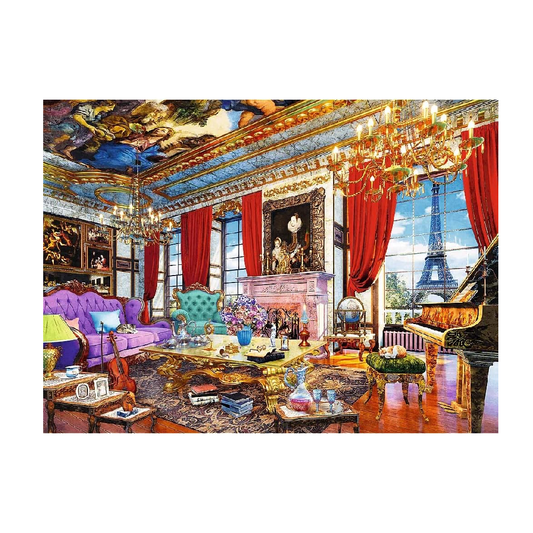 Trefl Puzzle: Opulent Palace Room in Paris - 3000 Pieces