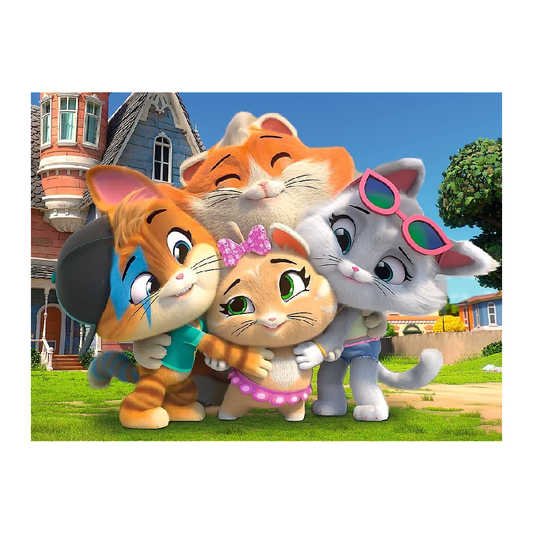Trefl Puzzle: Fairytale Cats - 30 Pcs
