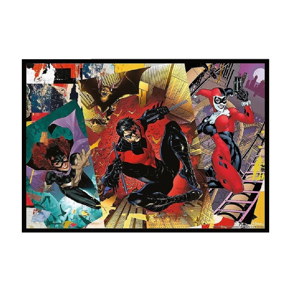 Trefl Puzzle: 4-in-1 Batman in Action Series - 250 Pcs