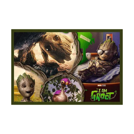 Trefl Puzzle: 2-in-1 Marvel Guardians of The Galaxy: I Am Groot - 200 Pcs